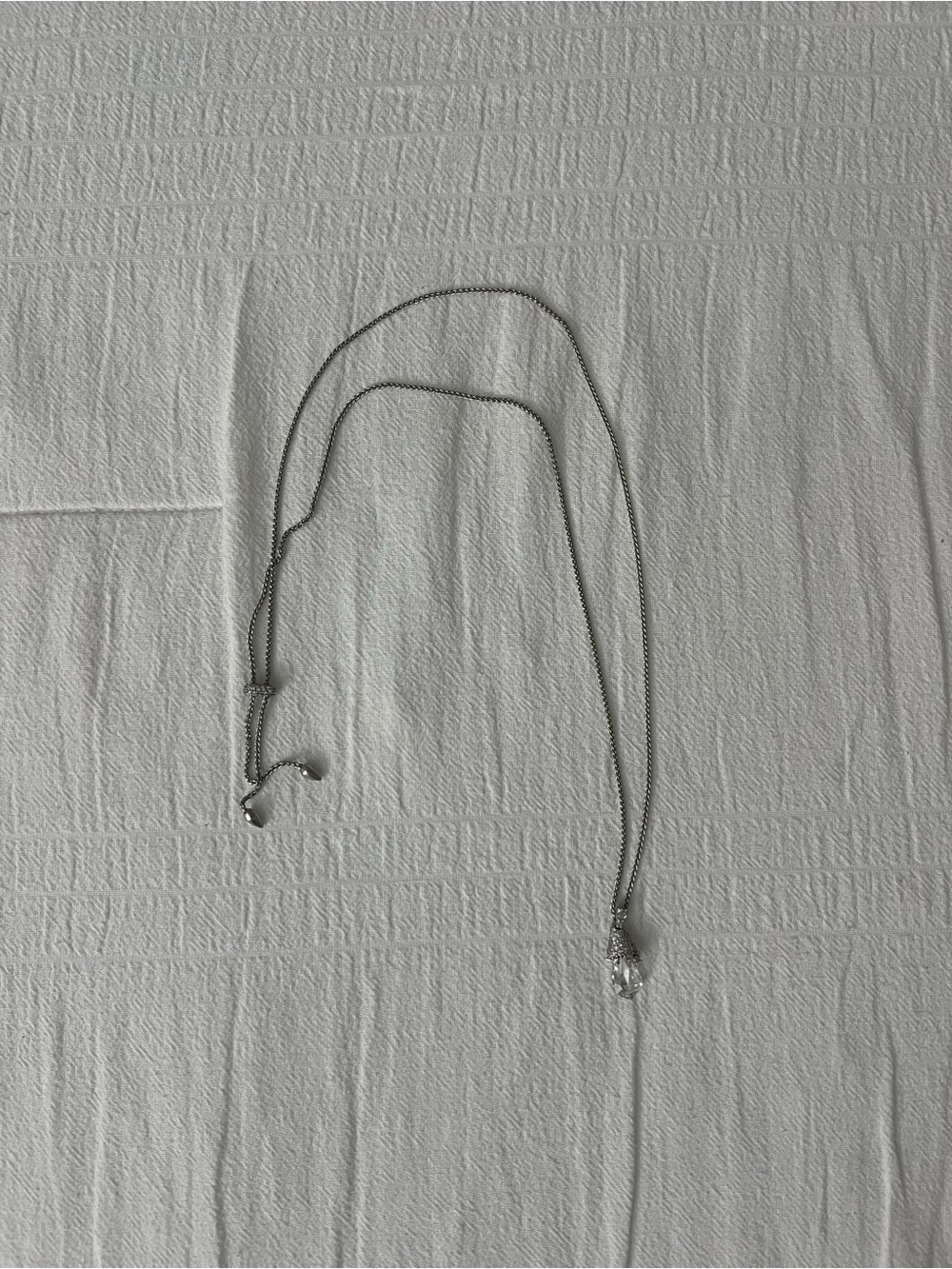 Kendra Scott Sivan Crystal Drop Pendant Necklace